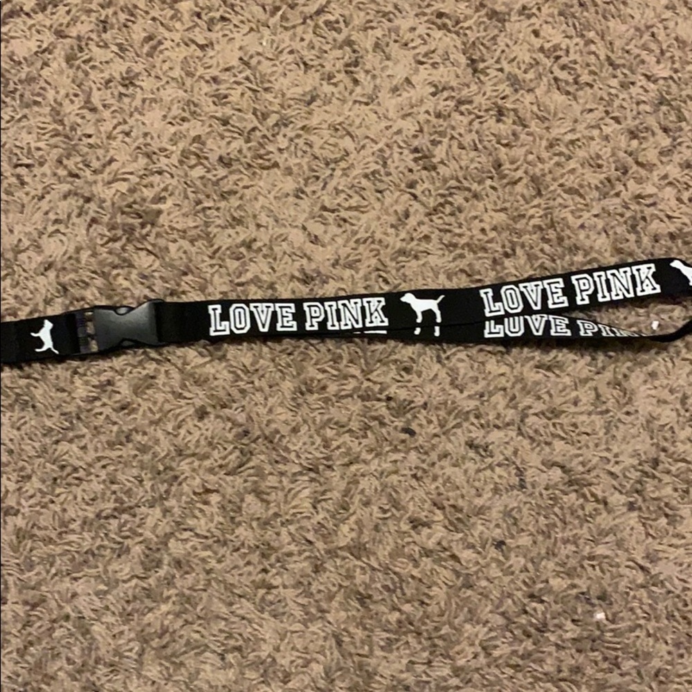 PINK lanyard